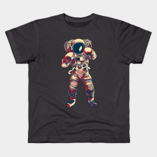 Boxing Astronaut Kids T-Shirt